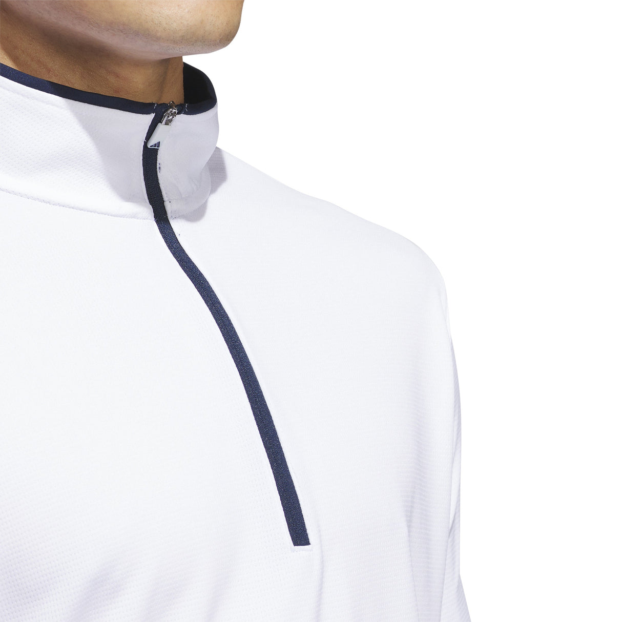 adidas Mens UPF Lightweight Quarter Zip Pullover