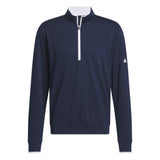 adidas Mens UPF Lightweight Quarter Zip Pullover