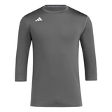 adidas Adult Dugout 3/4 Unisex Baseball Baselayer