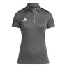 adidas Women's Aeroready Short Sleeve Polo Shirt 鐃�Lightweight Moisture-Wicking Polo