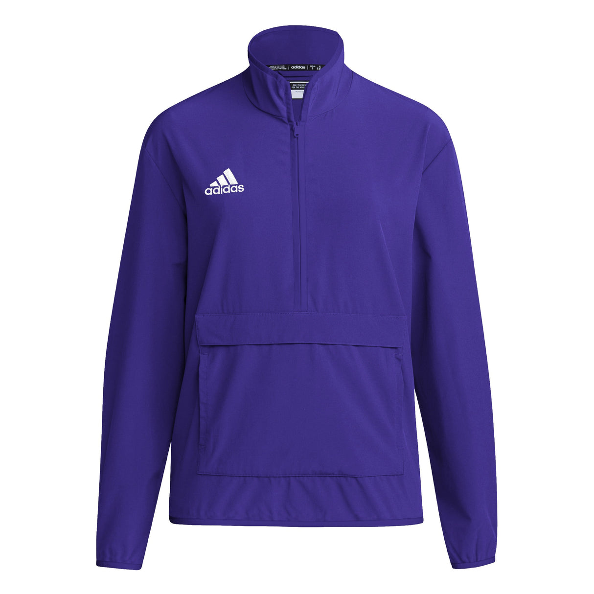 adidas Mens Coach Long-Sleeve 1/4 Zip Woven Jacket