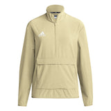 adidas Mens Coach Long-Sleeve 1/4 Zip Woven Jacket
