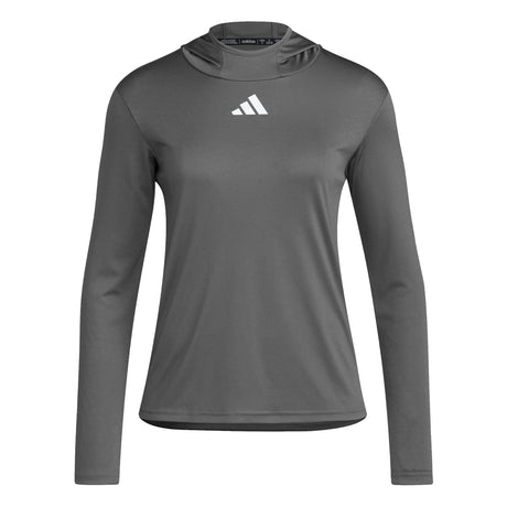 adidas Womens D4T Long Sleeve Lightweight Hoodie