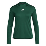 adidas Womens D4T Long Sleeve Lightweight Hoodie