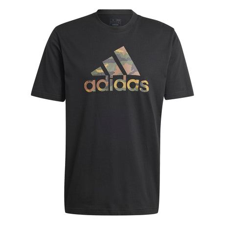 adidas Mens Camo Badge of Sport Graphic T-Shirt