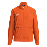 adidas Mens Coach Long-Sleeve 1/4 Zip Woven Jacket