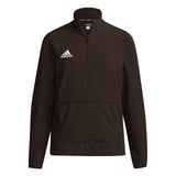 adidas Mens Coach Long-Sleeve 1/4 Zip Woven Jacket