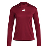 adidas Womens D4T Long Sleeve Lightweight Hoodie
