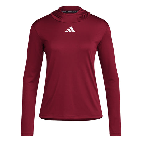 adidas Womens D4T Long Sleeve Lightweight Hoodie