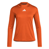 adidas Womens D4T Long Sleeve Lightweight Hoodie
