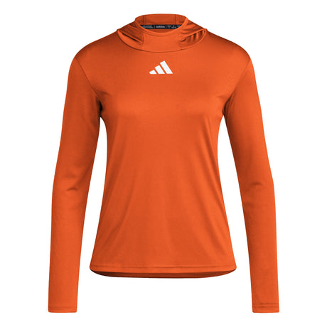 adidas Womens D4T Long Sleeve Lightweight Hoodie