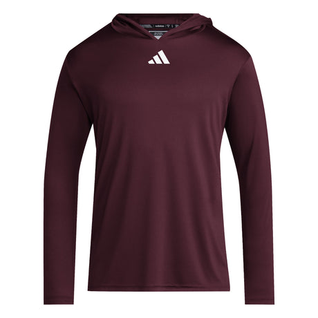 adidas Mens D4T Lightweight Long Sleeve Hoody