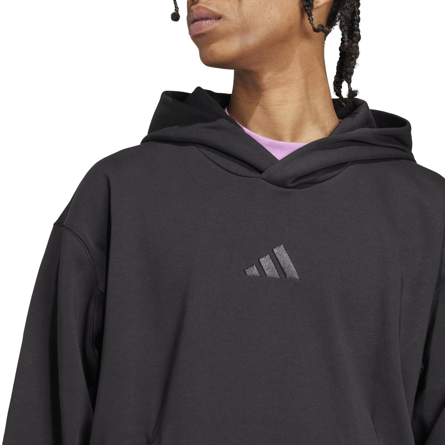 adidas Mens All Season Fleece Hoodie