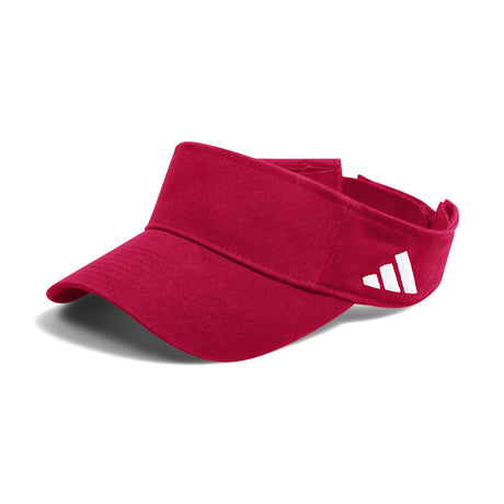 adidas Adjustable Adult Visor - Lightweight Sun Protection with Comfortable Fit