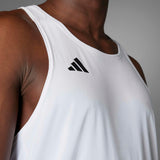 adidas Mens Adizero Essentials Running Singlet