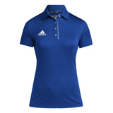 adidas Women's Aeroready Short Sleeve Polo Shirt 鐃�Lightweight Moisture-Wicking Polo