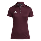 adidas Women's Aeroready Short Sleeve Polo Shirt 鐃�Lightweight Moisture-Wicking Polo