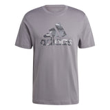 adidas Mens Camo Badge of Sport Graphic T-Shirt