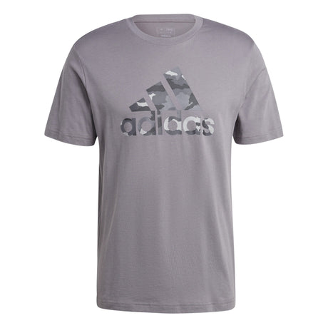 adidas Mens Camo Badge of Sport Graphic T-Shirt