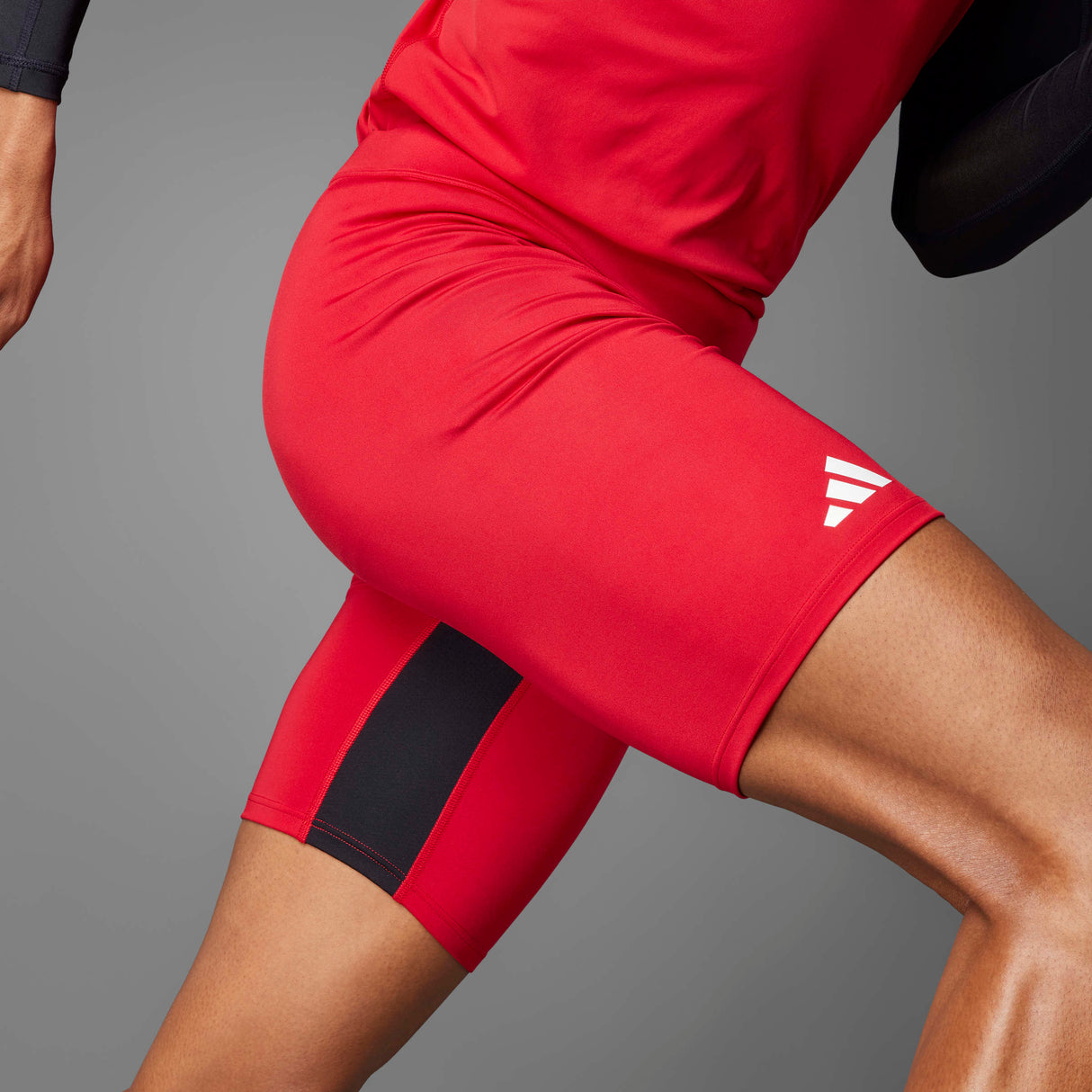 adidas Mens Adizero Essentials Running Short Tights