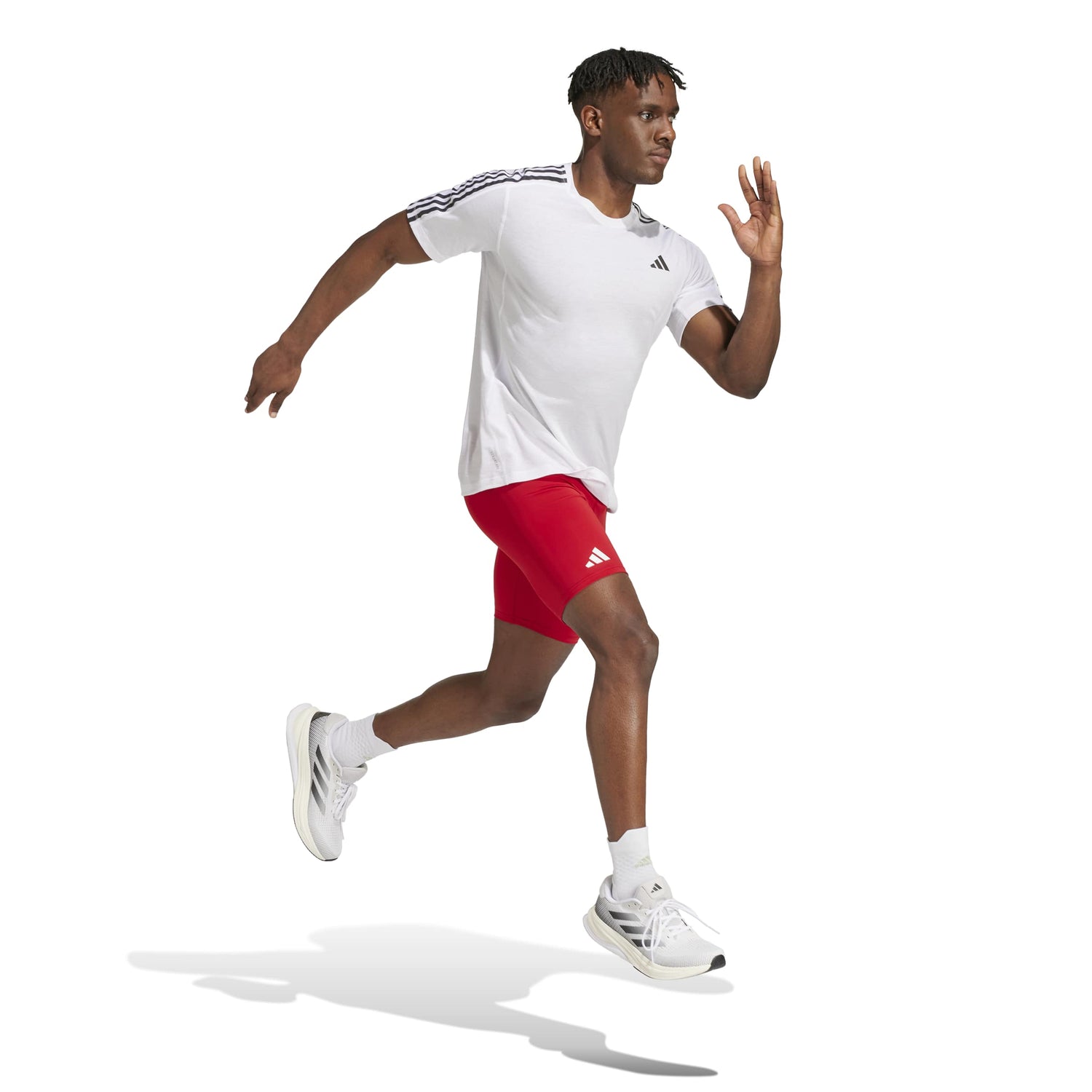 adidas Mens Adizero Essentials Running Short Tights
