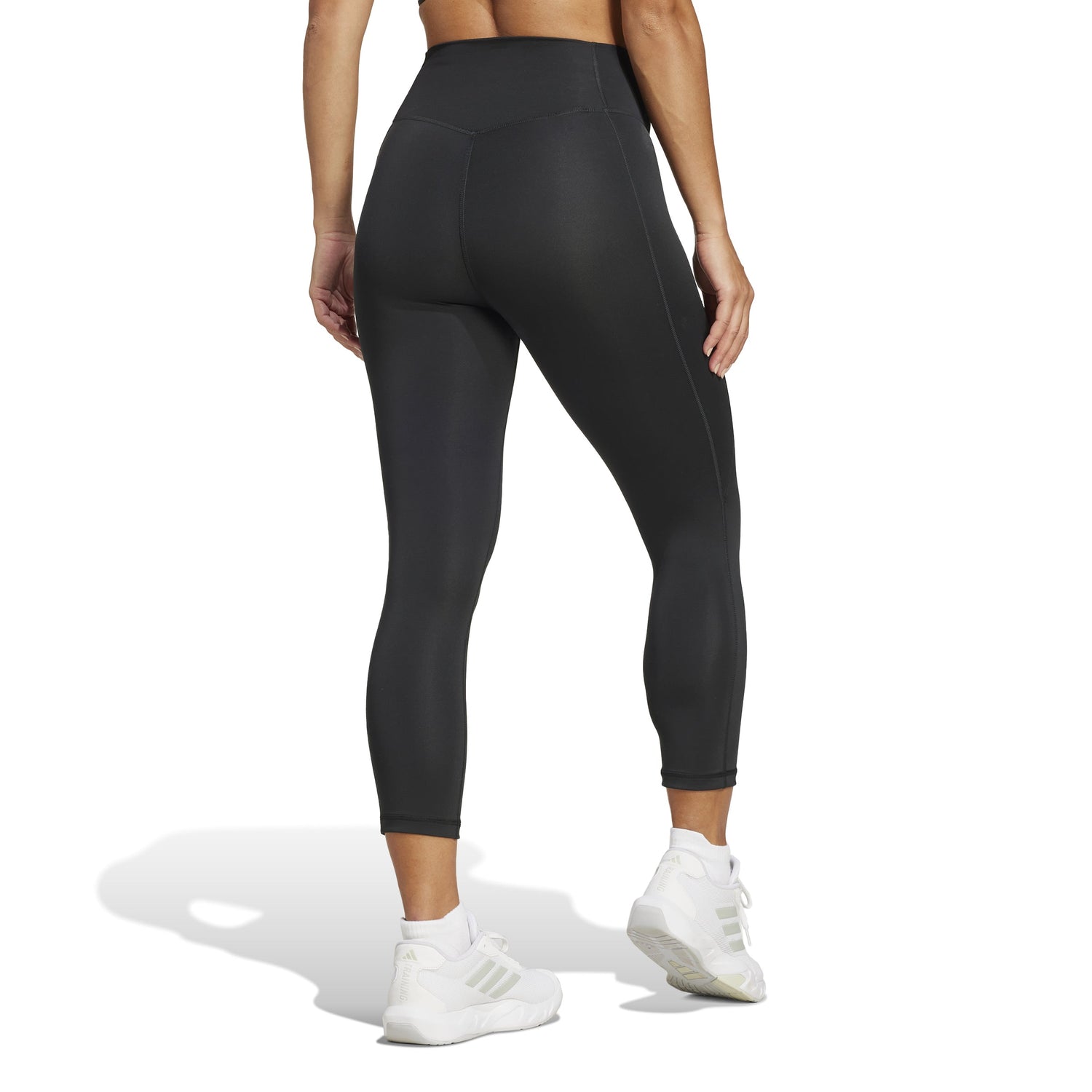 adidas Optime Essentials Stash Womens 3/4 Leggings