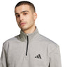 adidas Men's Performance Quarter-Zip Sweatshirt ��ClimaWarm Heat Retention for Training