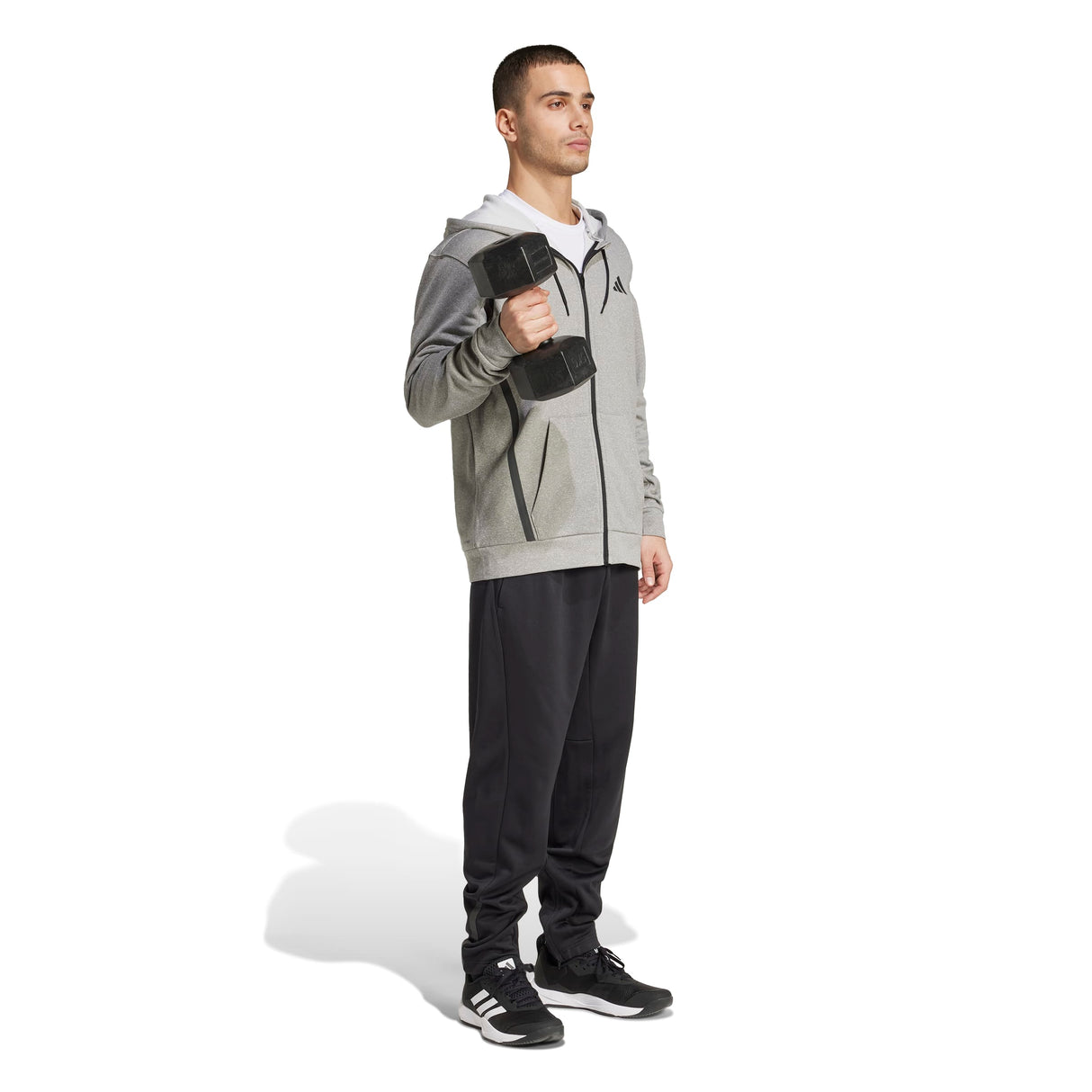 adidas Men's Performance Hooded Track Top – ClimaWarm Insulation for Training