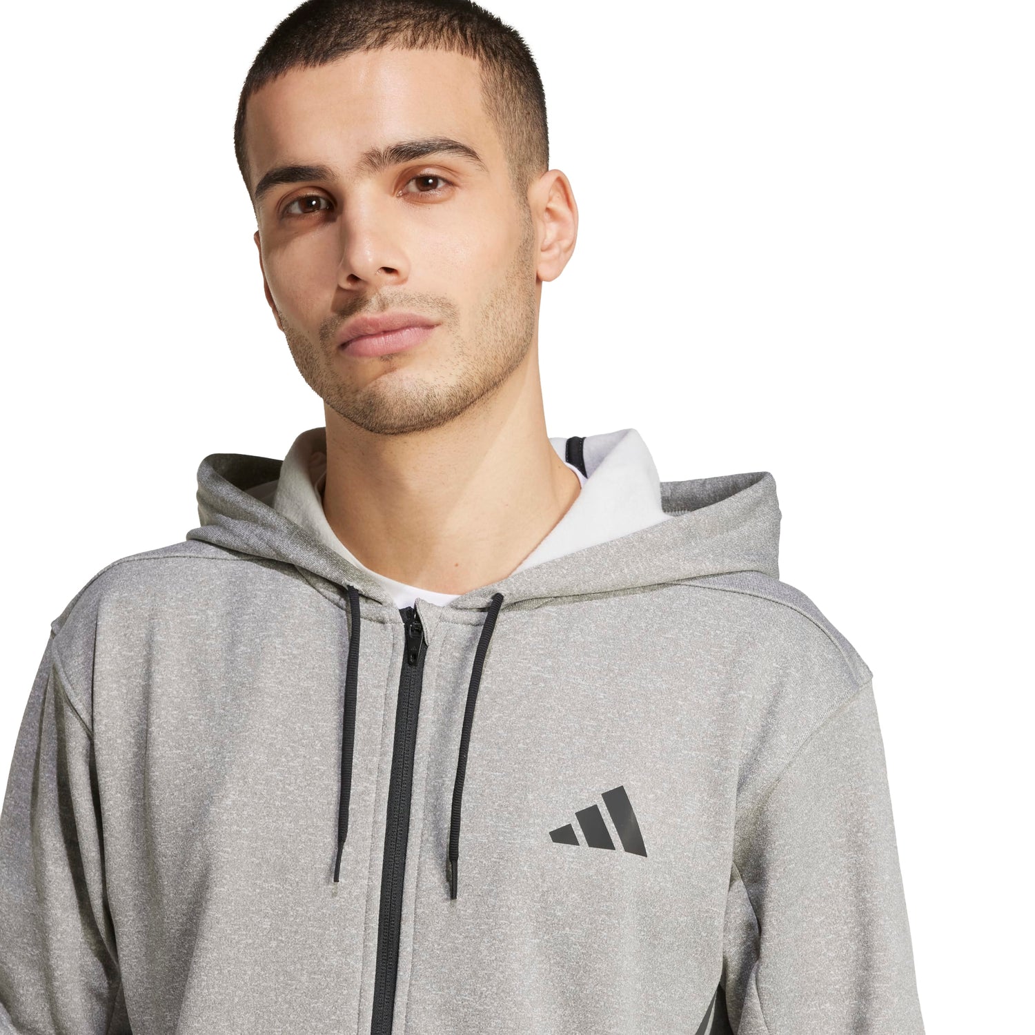adidas Men's Performance Hooded Track Top – ClimaWarm Insulation for Training