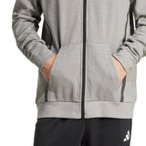 adidas Men's Performance Hooded Track Top – ClimaWarm Insulation for Training