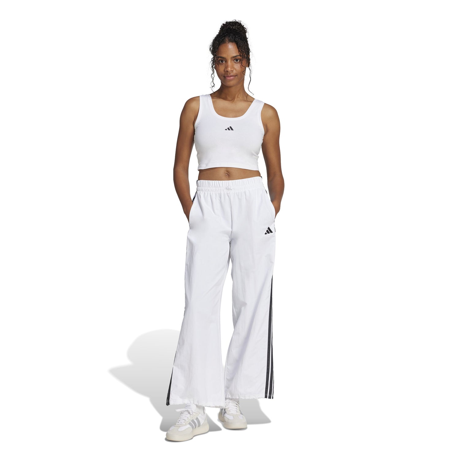 adidas Essentials Small Logo Womens Cotton Tank Top