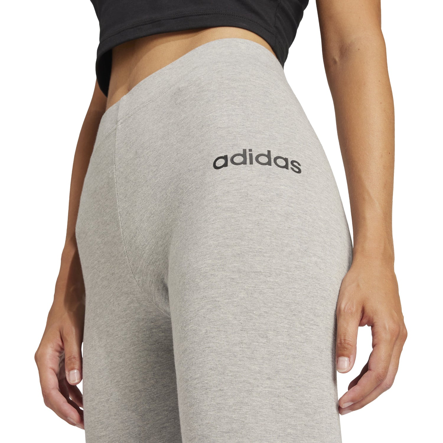 adidas Essentials Linear Womens Cotton Leggings