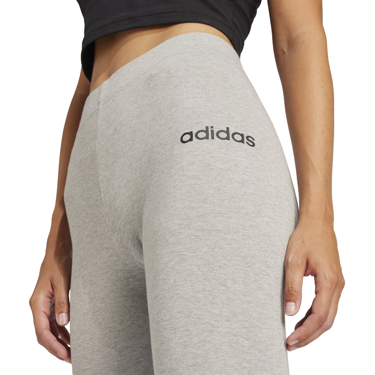 adidas Essentials Linear Womens Cotton Leggings