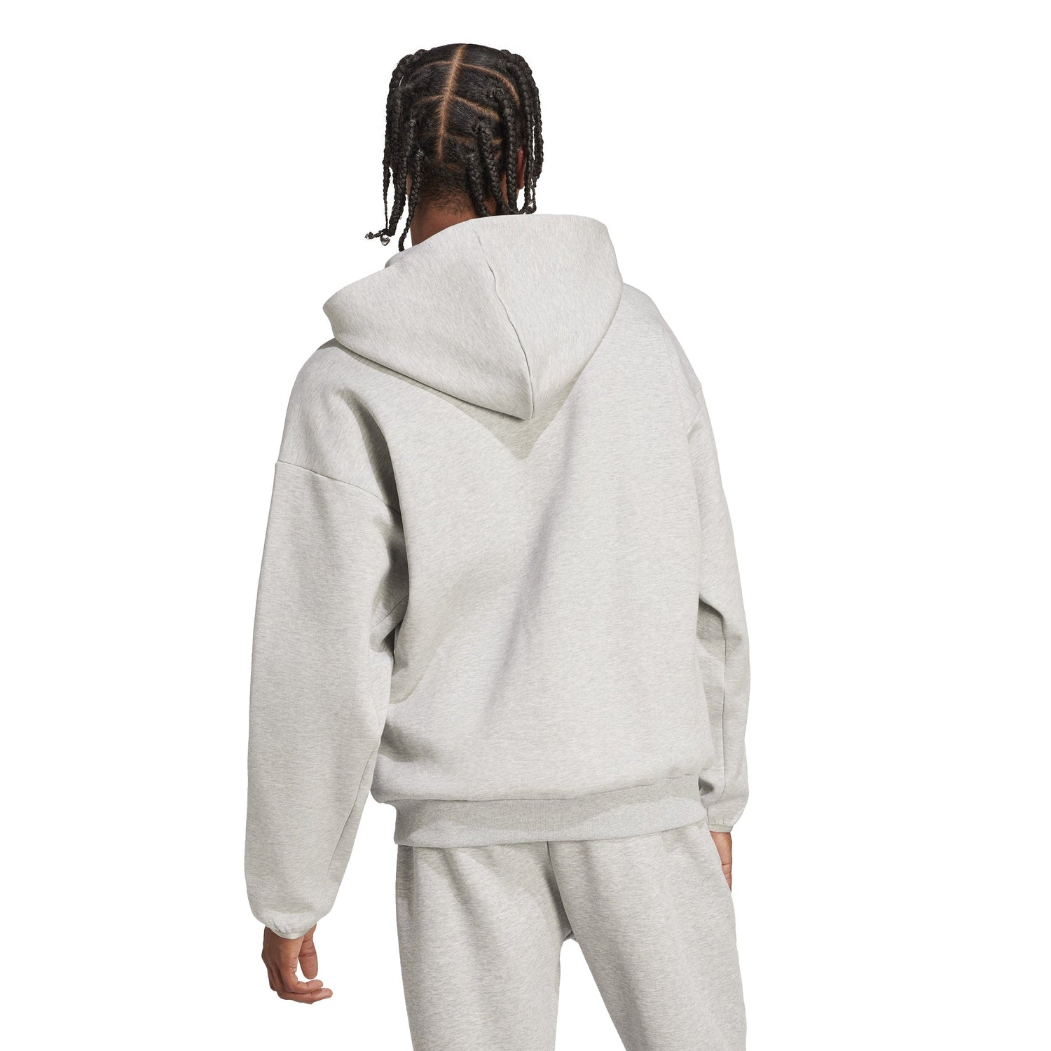 adidas Mens Future Icons Small Logo Full-Zip Hoodie