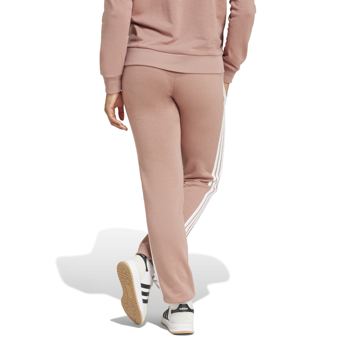 adidas Essentials 3-Stripes Womens French Terry Sweatpants