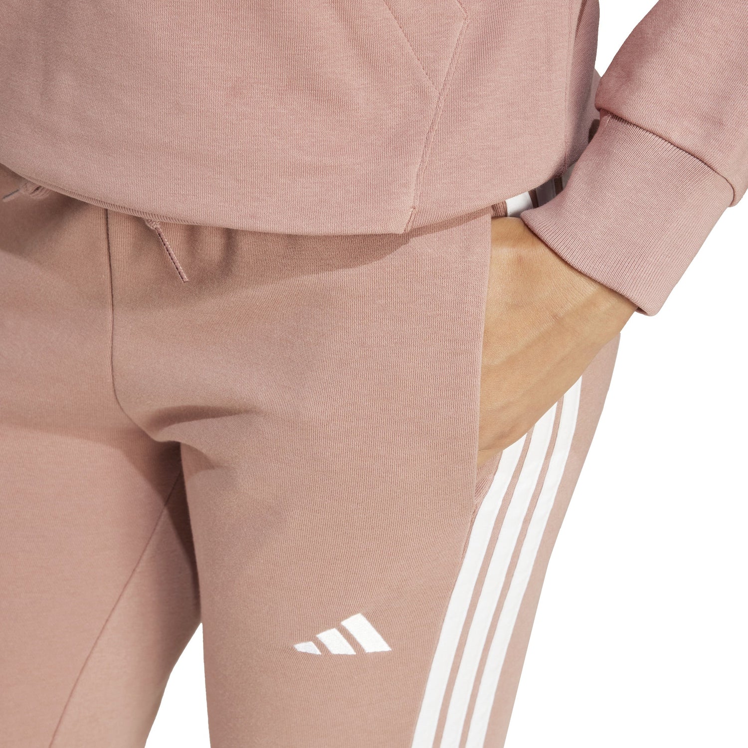 adidas Essentials 3-Stripes Womens French Terry Sweatpants