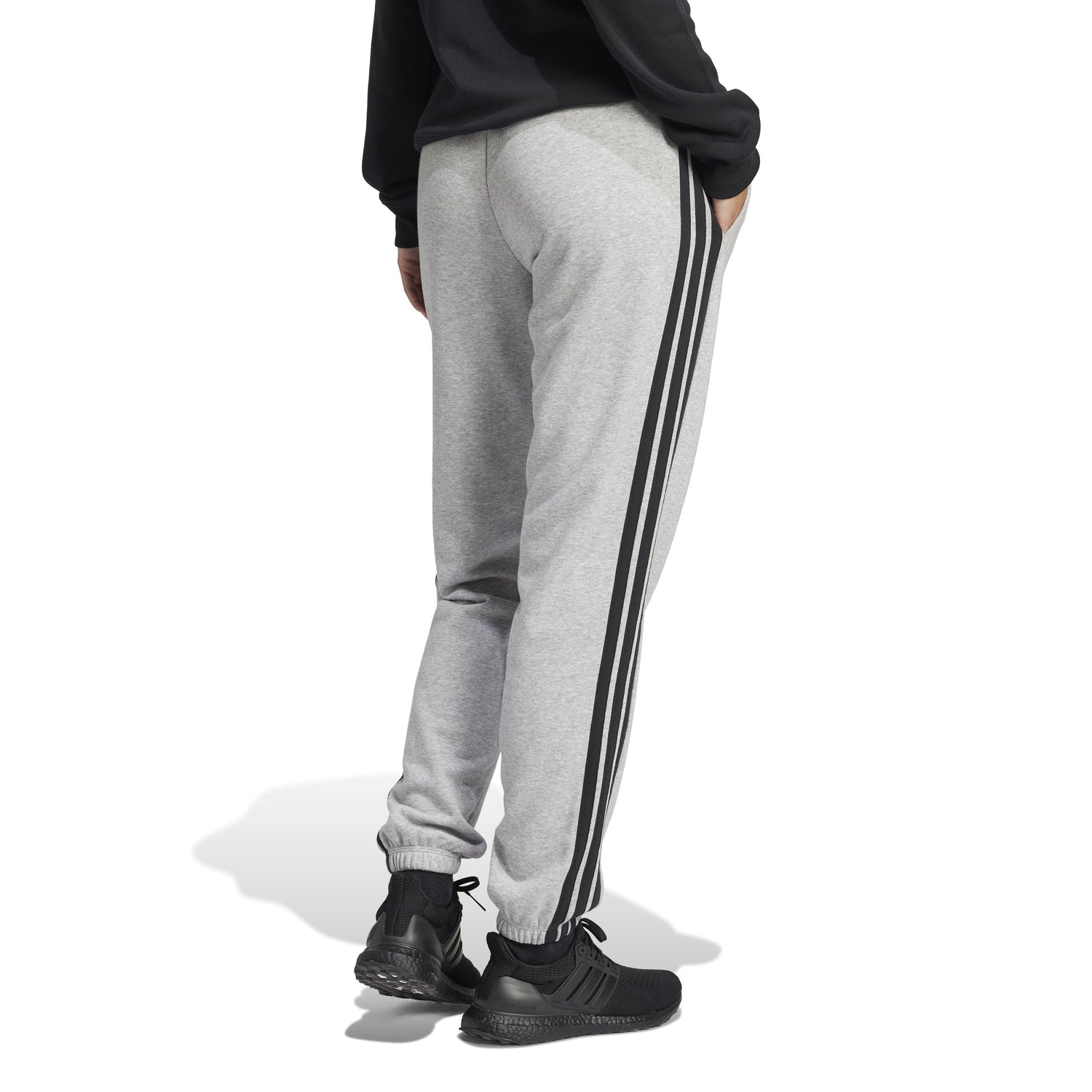adidas Essentials 3-Stripes Womens French Terry Sweatpants
