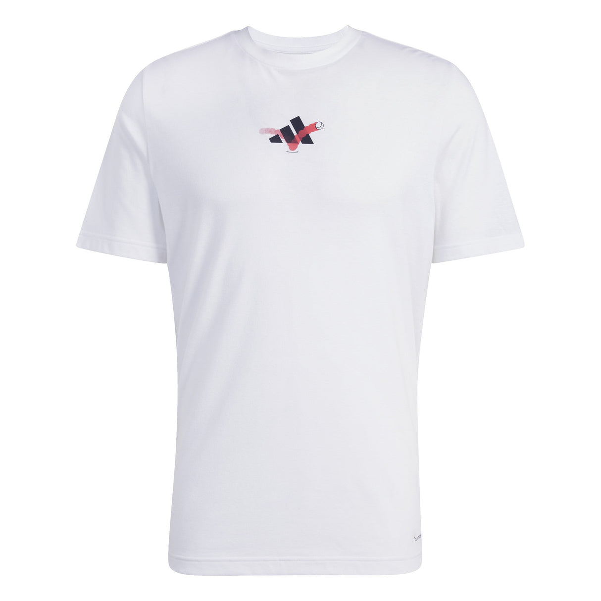 adidas Mens Tennis Happy 3 Balls Graphic T-Shirt