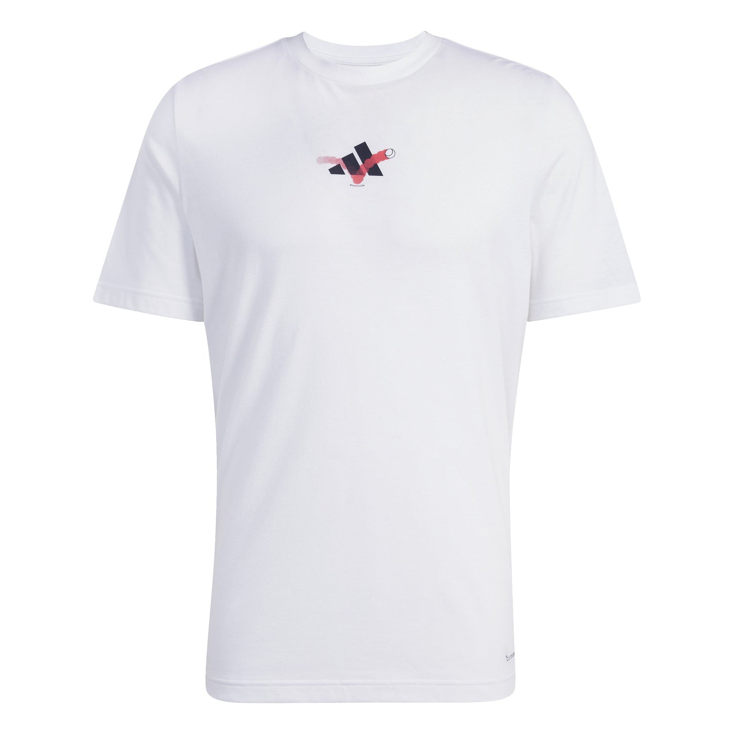 adidas Mens Tennis Happy 3 Balls Graphic T-Shirt