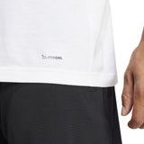 adidas Mens Tennis Happy 3 Balls Graphic T-Shirt