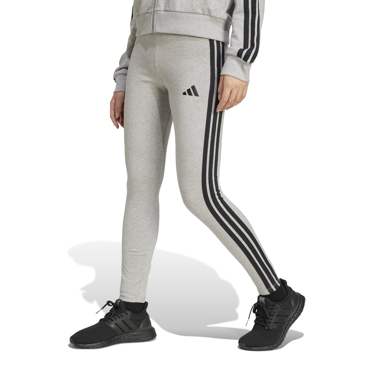 adidas Essentials 3-Stripes Womens Cotton Leggings