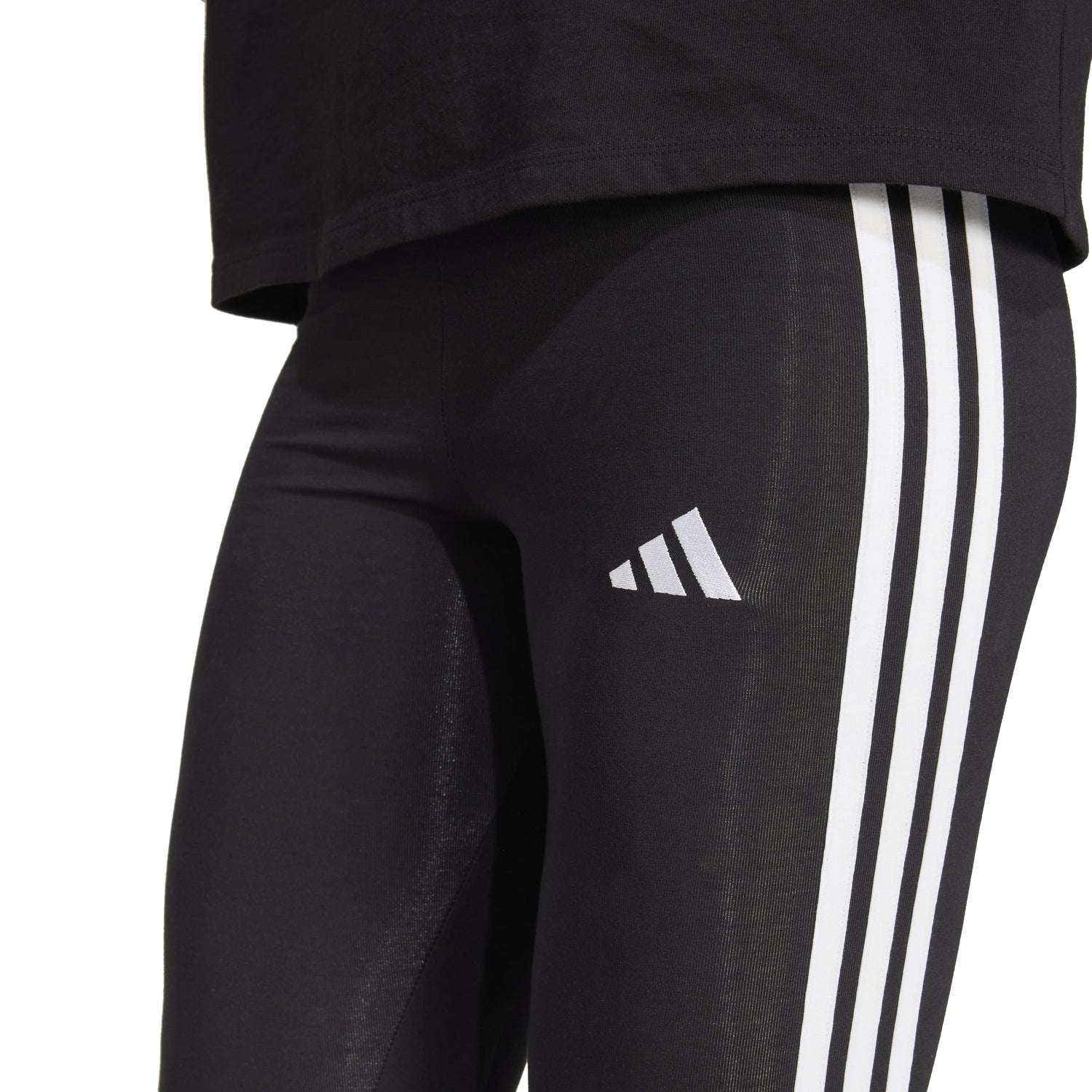 adidas Essentials 3-Stripes Womens Cotton Leggings