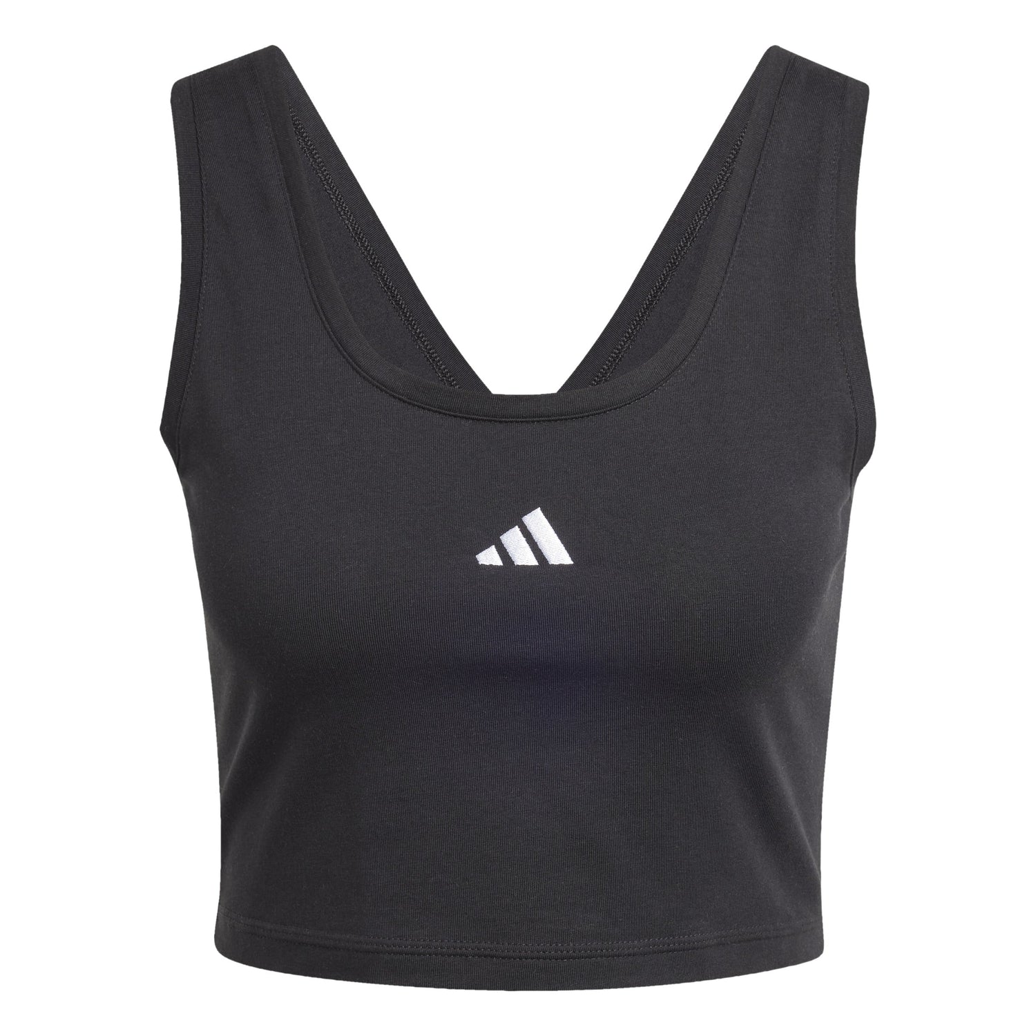 adidas Essentials Small Logo Womens Cotton Tank Top