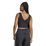 adidas Essentials Small Logo Womens Cotton Tank Top