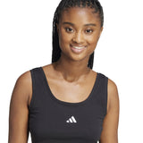 adidas Essentials Small Logo Womens Cotton Tank Top