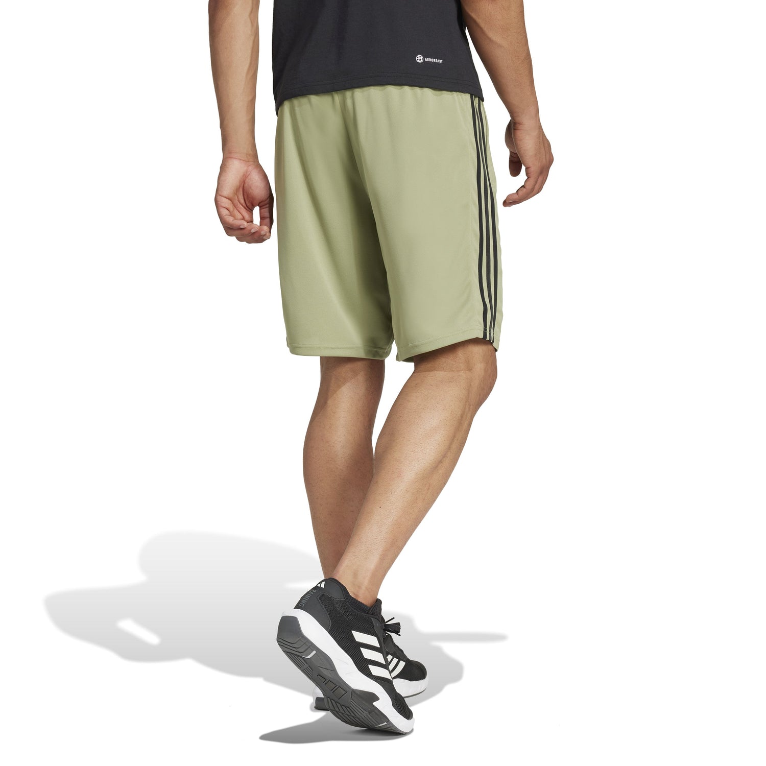 adidas Mens Train Essentials Pique 3-Stripes Training Shorts