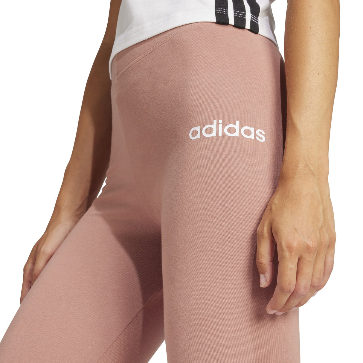 adidas Essentials Linear Womens Cotton Leggings