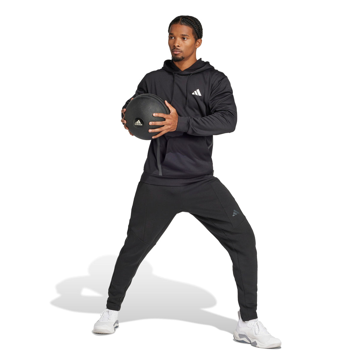 adidas Men's Performance Hooded Sweatshirt – ClimaWarm Insulation for Training