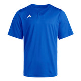 adidas Men's Impact 2 Button Baseball Jersey – High-Stretch Performance