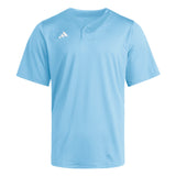 adidas Men's Impact 2 Button Baseball Jersey – High-Stretch Performance